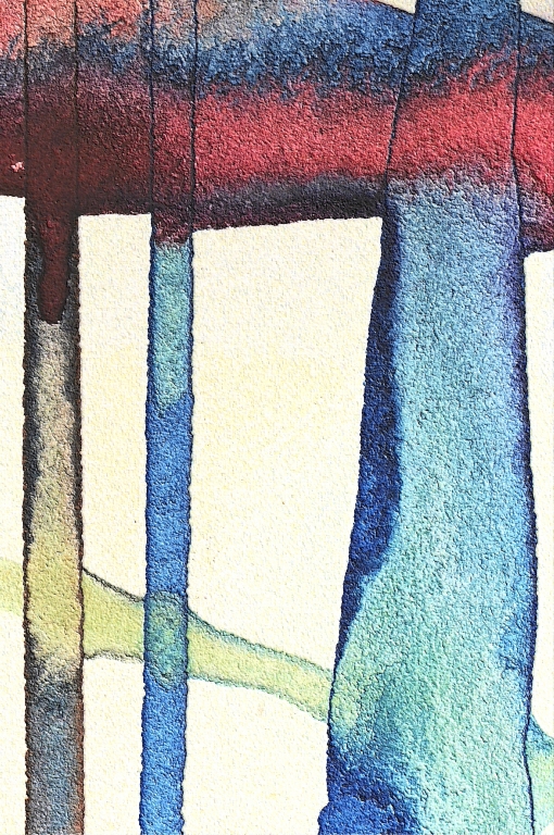 Astratto su carta cotone