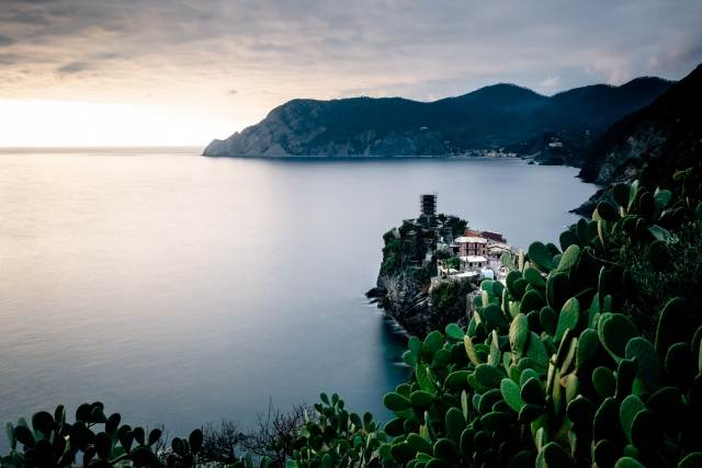 Vernazza al tramonto