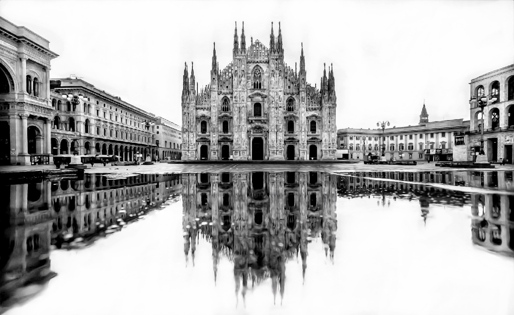 La specchiata del Duomo