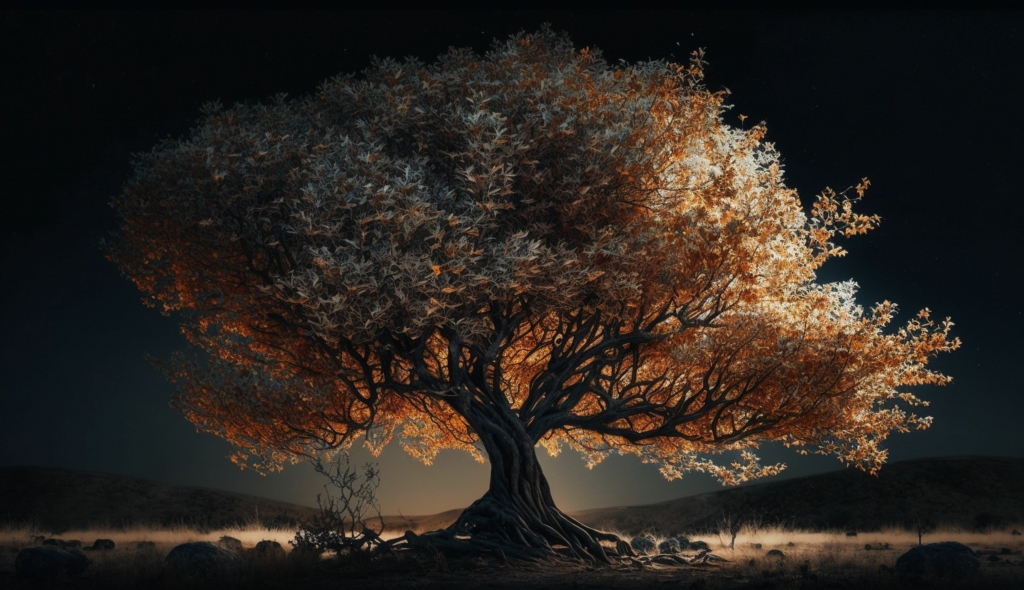 Albero dorato