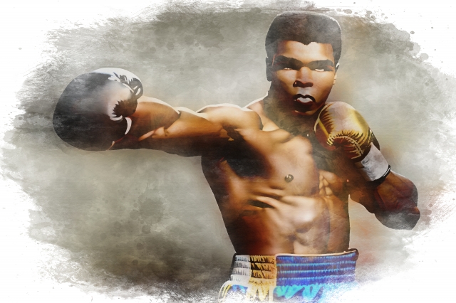Ritratto ispirato a Muhammad Ali