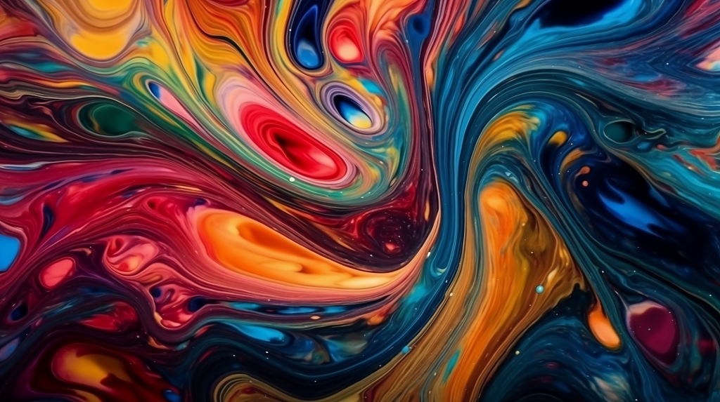 Astratto colori fluidi