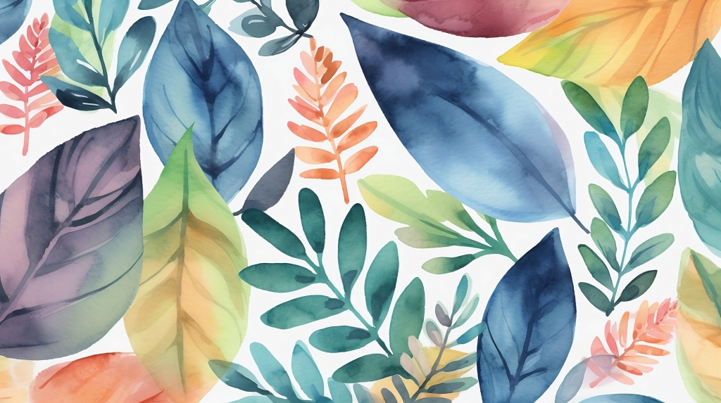 Illustrazione di foglie