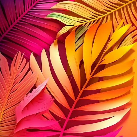 Foglie tropicali