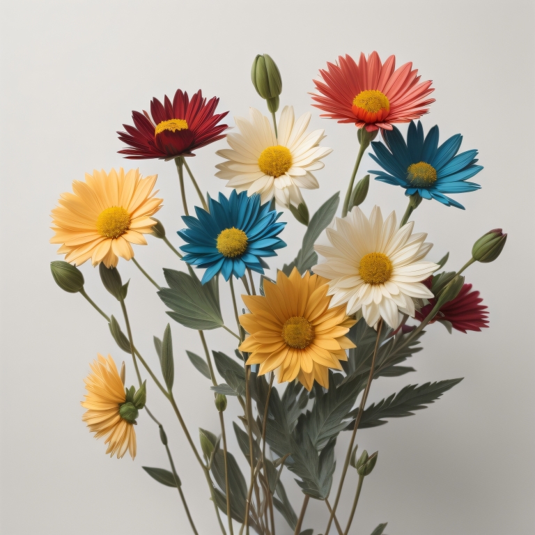 Fiori colorati