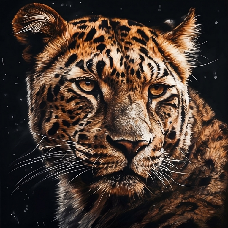 Testa di leopardo