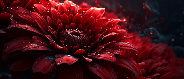 Dahlia rossa