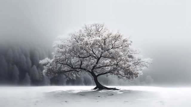 Paesaggio innevato