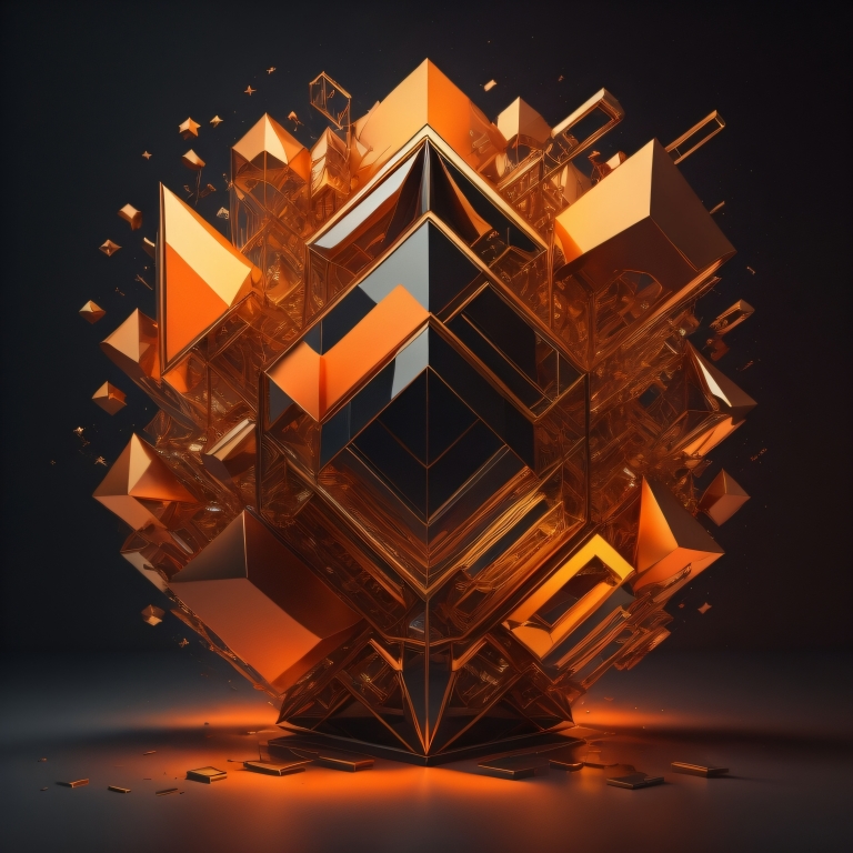 Orange cristal