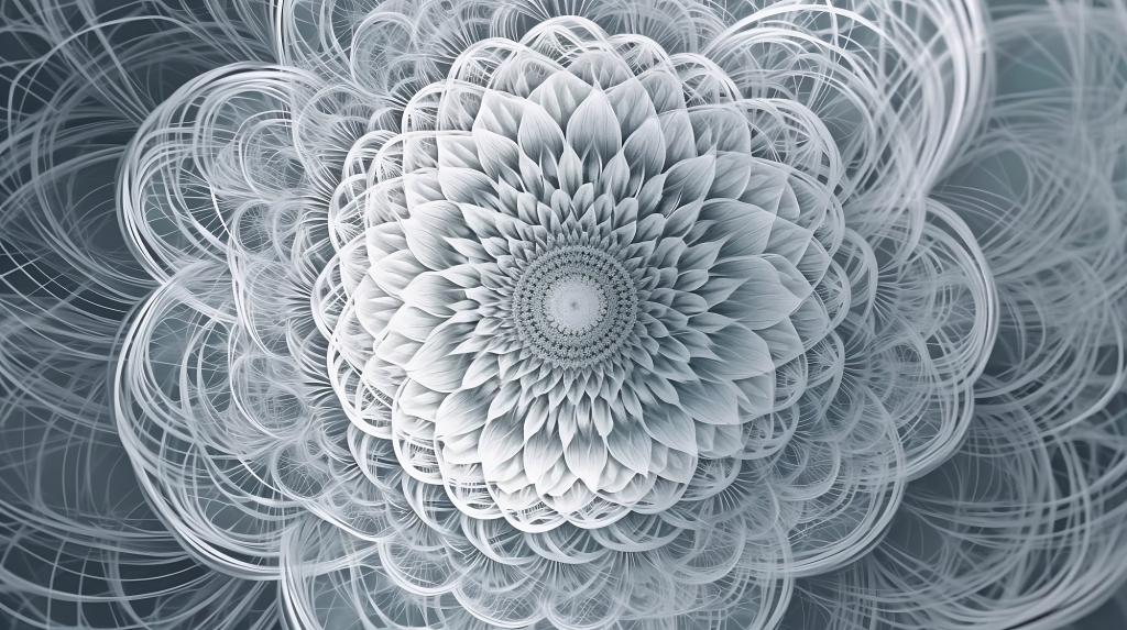 Mandala bianco