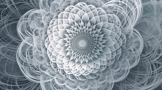 Mandala bianco