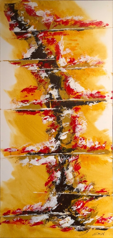 Astratto giallo 2