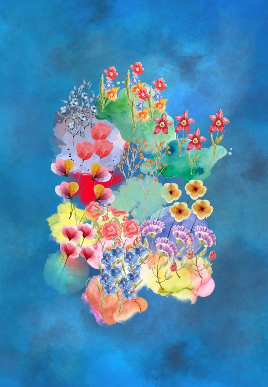 Fiori sulle nuvole