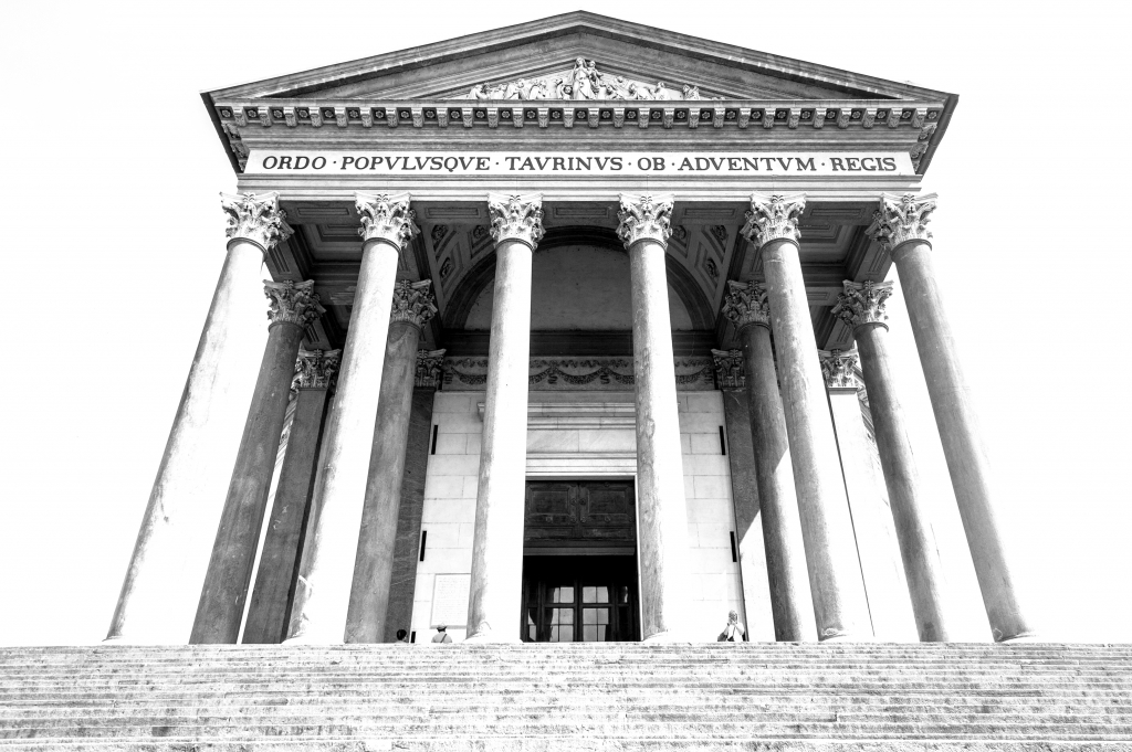 Gran Madre di Dio, Torino, high key.