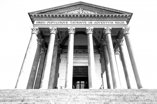 Gran Madre di Dio, Torino, high key.