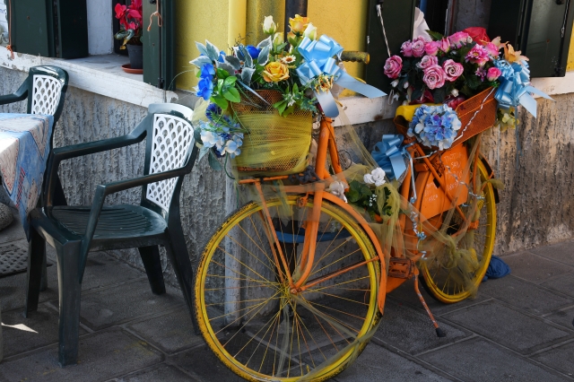 Bici decorata
