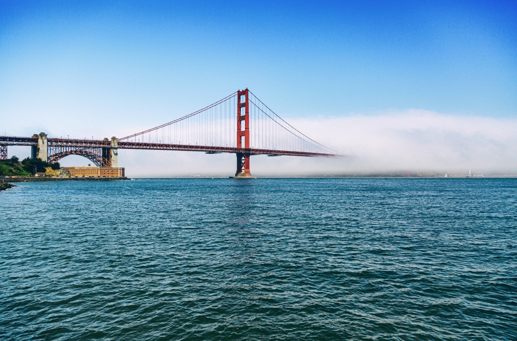GOLDEN GATE FROM BAY