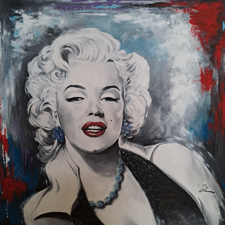 MARYLIN MONROE pop art di Pasquale COLLE