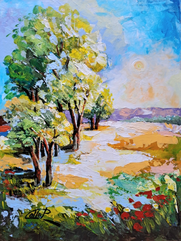 PRIMAVERA SOLARE opera del M° pasquale COLLE