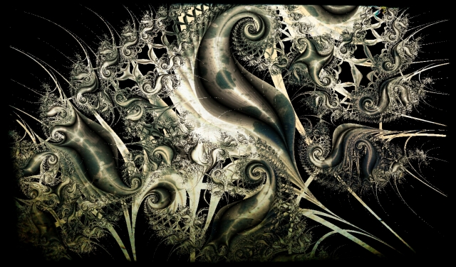 Fractalwork in green n.2 · rffllbarbieri