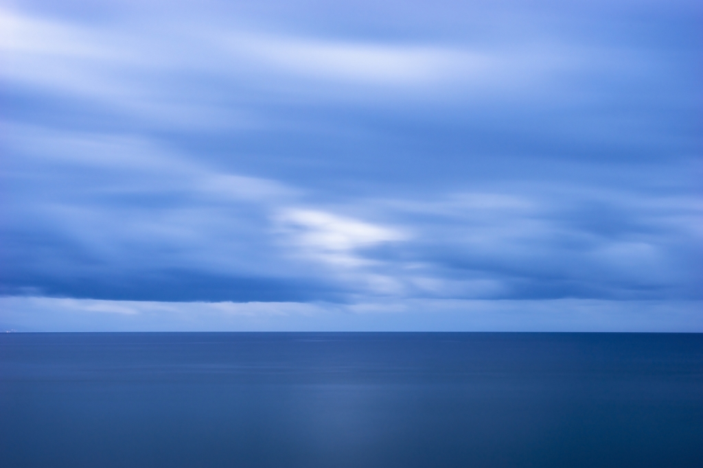 Dipinto fotografico al mare