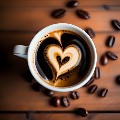 Il caffè nel cuore