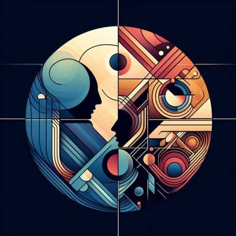 AMICIZIA - ARTE ASTRATTA #8