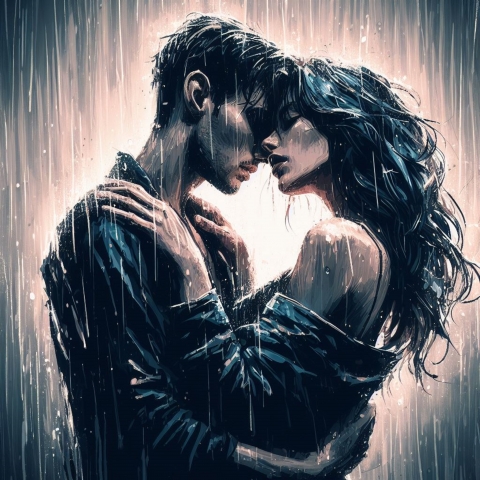 SENTIMENTO AMORE - AMANTI SOTTO LA PIOGGIA #2