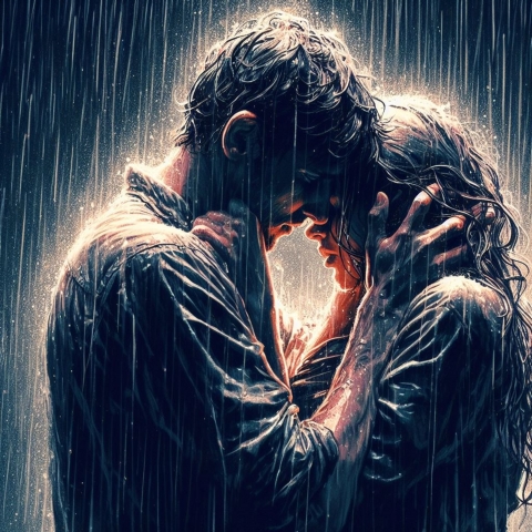 SENTIMENTO AMORE - AMANTI SOTTO LA PIOGGIA #5