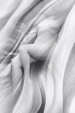 Nudo di donna velato. · massimogea
