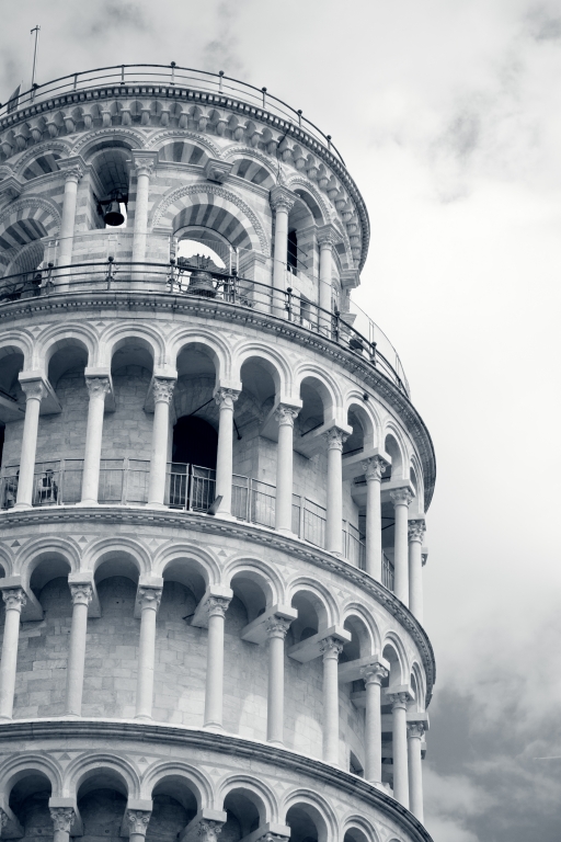 Torre di Pisa in tutto il suo splendore