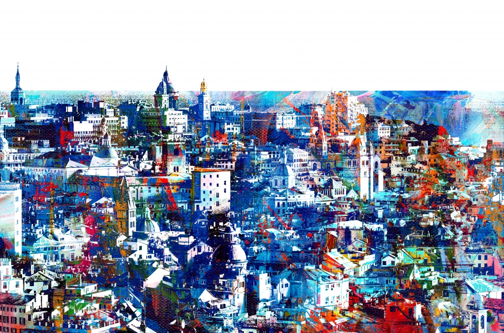 Genova in blu