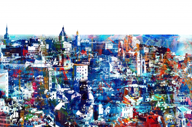 Genova in blu