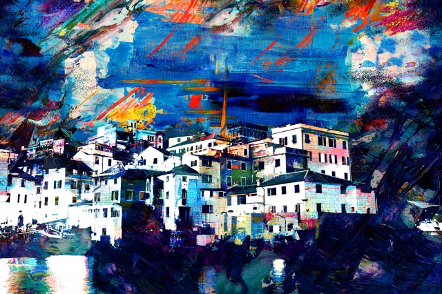 Boccadasse a colori