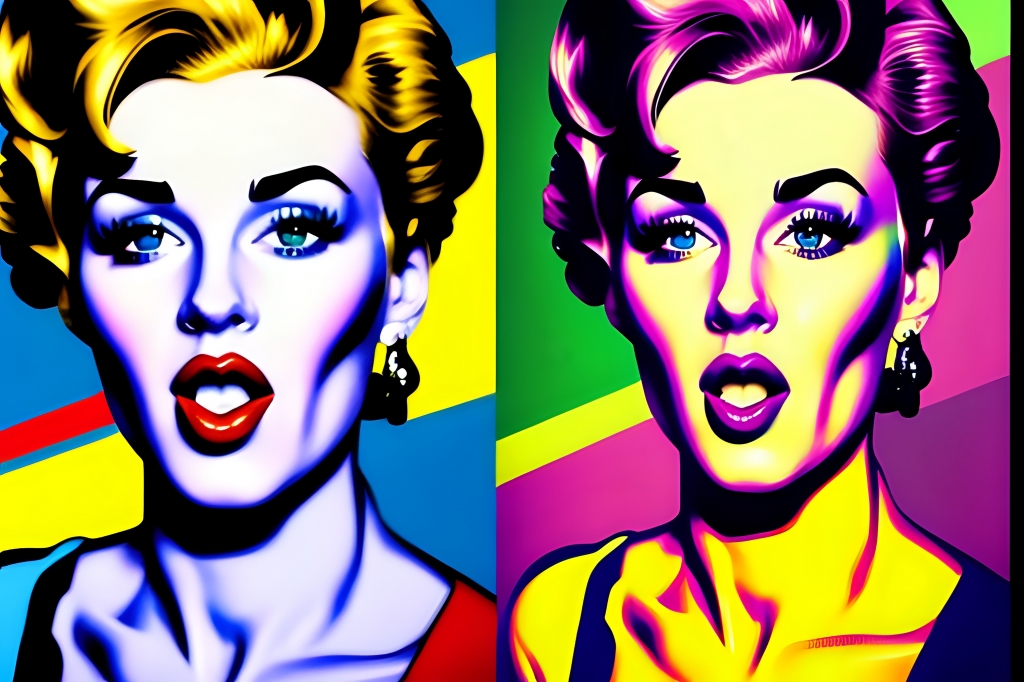 Surprise in pop art