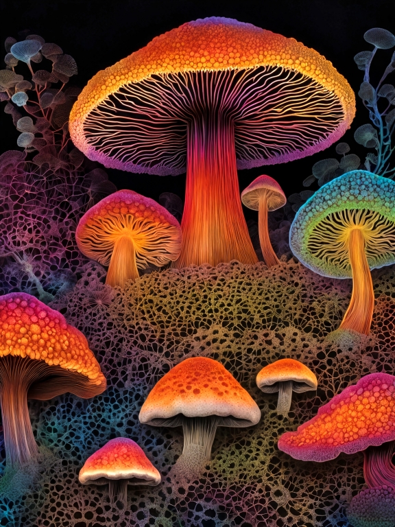 Psychedelic mushrooms