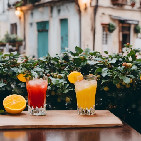 Cocktail Estivi: Fragola e Arancia, Un'Esplosione di Colori e Gus