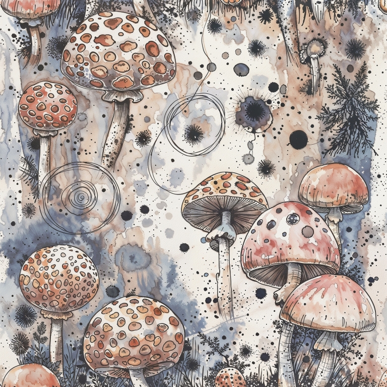 funghi astratti