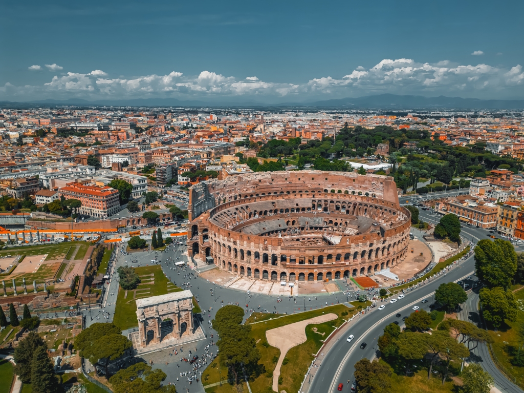 The Majestic Colosseum of Rome
