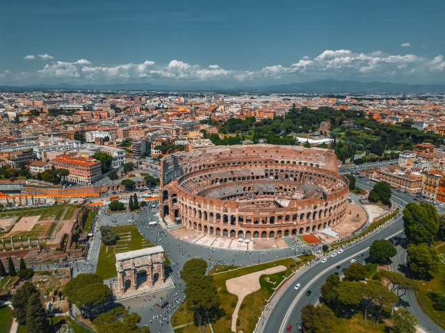 The Majestic Colosseum of Rome