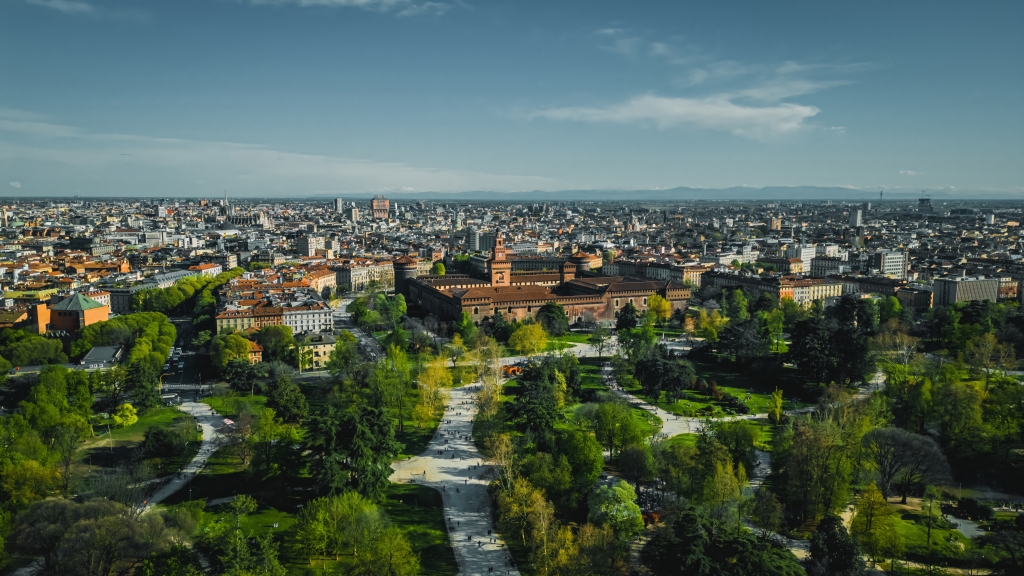 Castello Sforzesco e parco Sempione