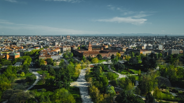 Castello Sforzesco e parco Sempione