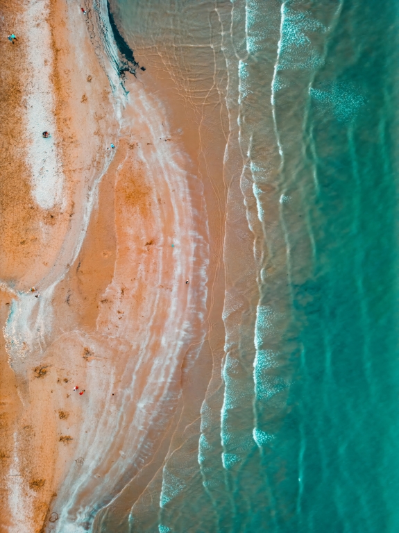 Sea Top View