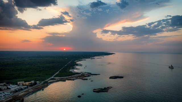 Tramonto salentino