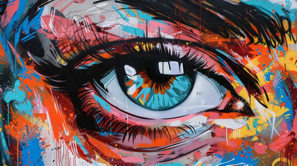 Street Art painting
