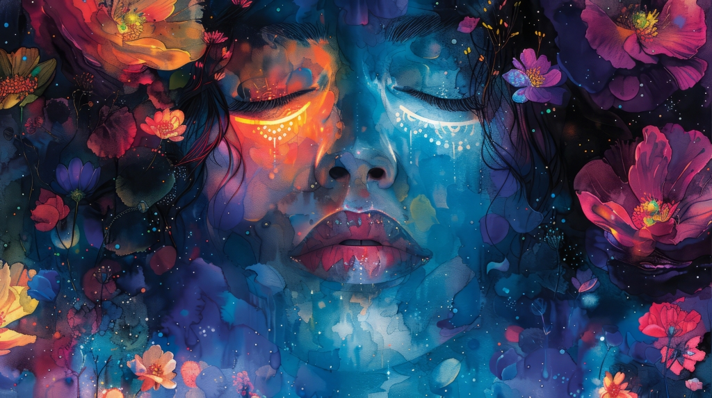 abstract portrait