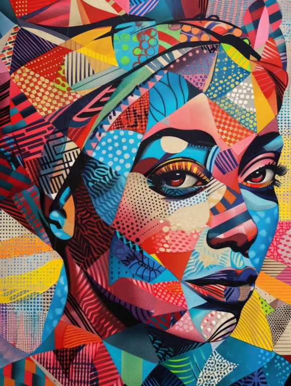 Contemporary Abstract Woman
