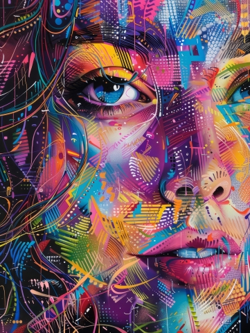 Creative Woman Illustration