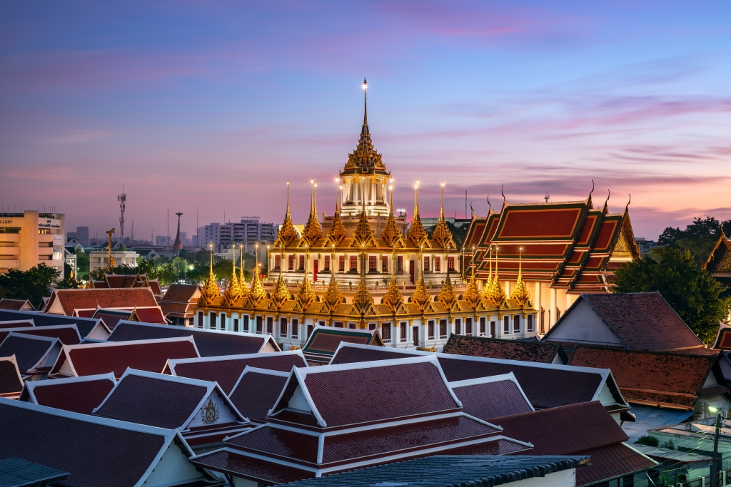 Un incontro tra modernità e spiritualità, Bangkok, Thailandia