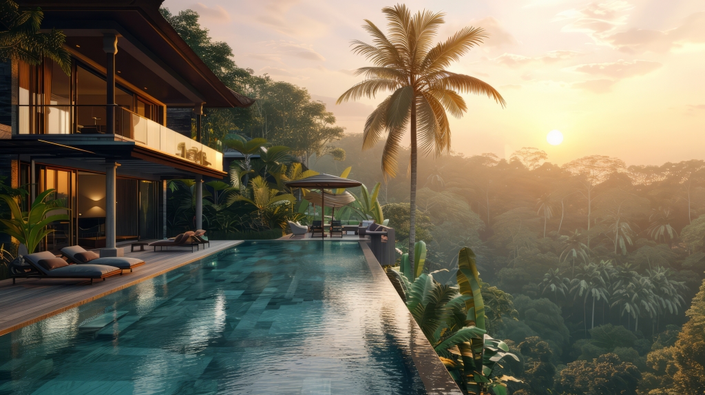 Bali Poster, Indonesia Wall Art, Tropical Paradise Print